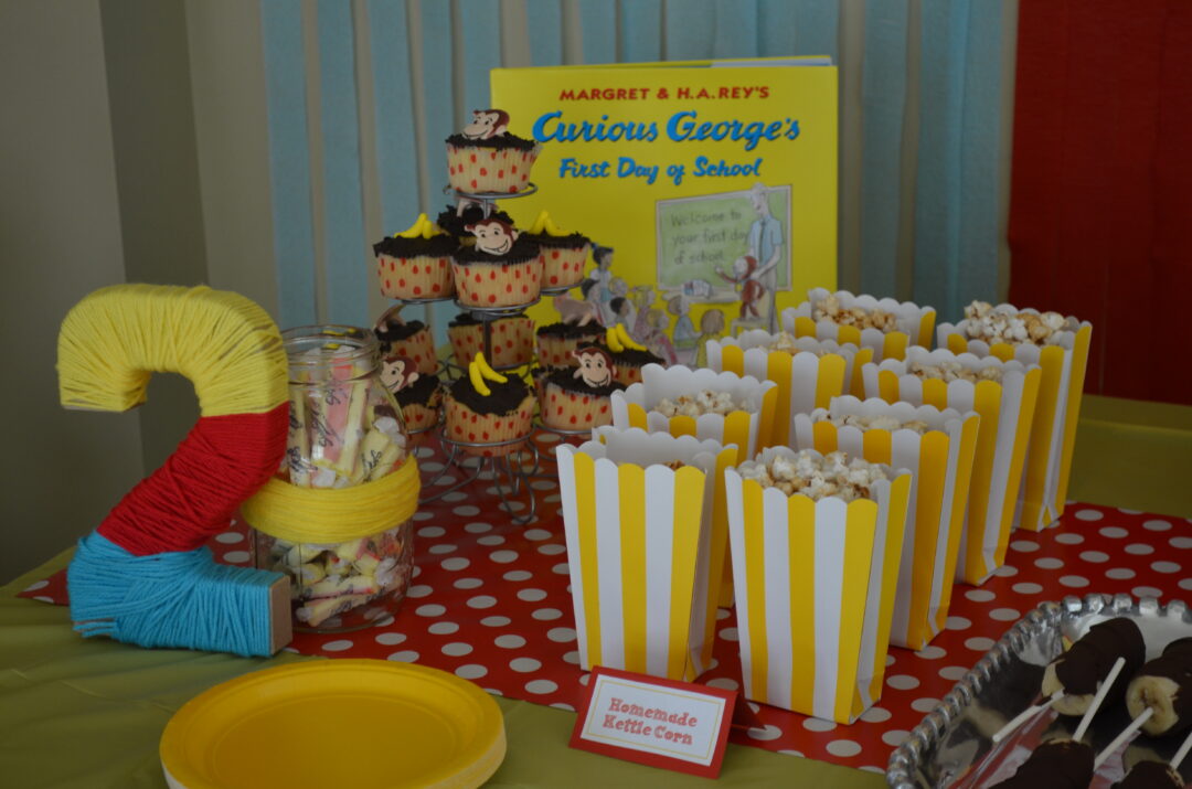 Curious George Themed Birthday Party