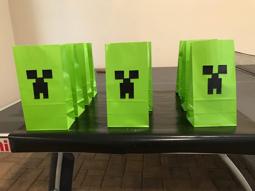 Creeper Party Bags