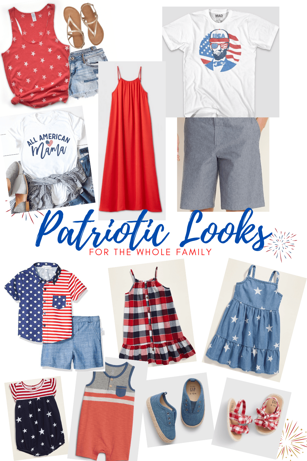 patriotic outfit ideas for the whole family