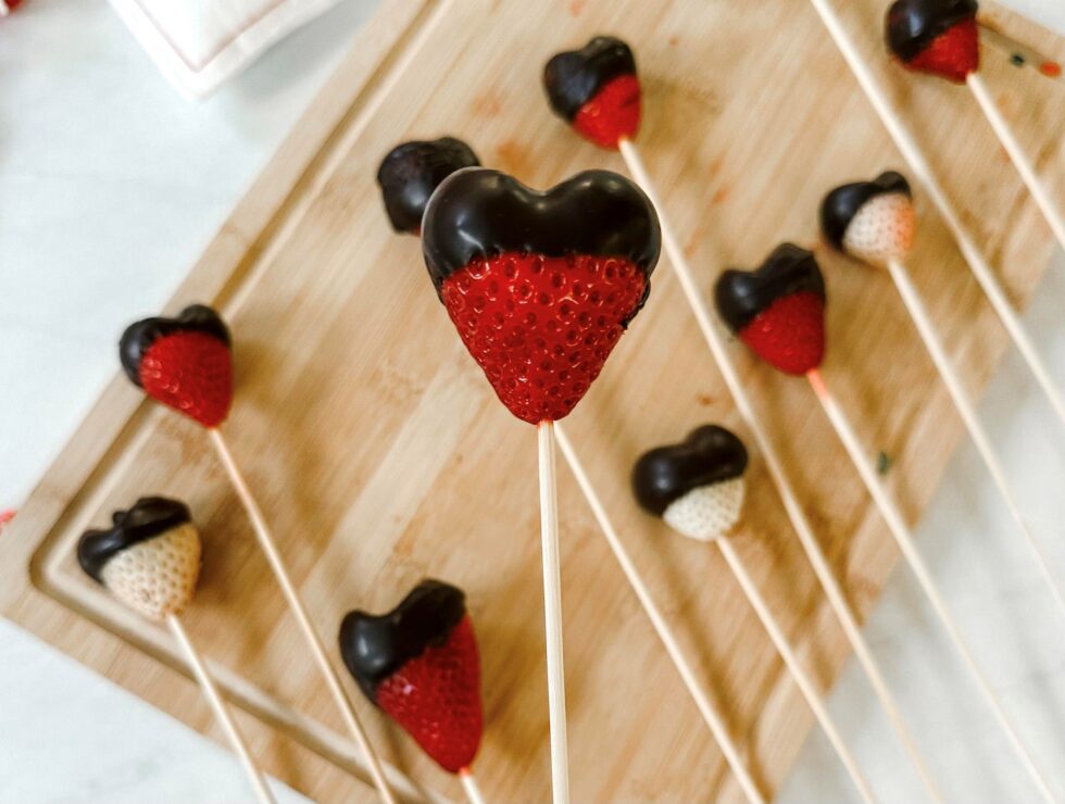 Chocolate Covered Strawberry Hearts Stacia Mikele